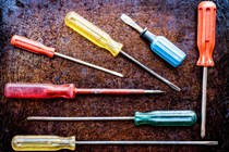 A selection of screwdrivers