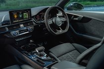 Audi RS4 Avant review, Competition, driver's side of the cockpit