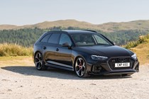 Audi RS4 Avant review, Competition, black, front