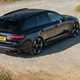 Audi RS4 Avant review, Competition, black, rear, high