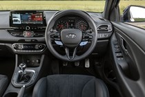 2023 Hyundai i30 N hatchback dashboard.