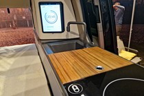 VW California Concept - reveal event, chopping board