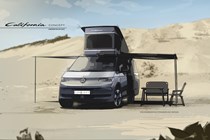Volkswagen California CONCEPT revealed in sketch form.