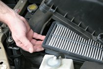 How to change an air filter