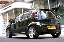 smart Forfour 2004-2006 Dimensions Side View