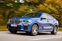 BMW X6 SUV 2019 blue