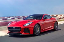Jaguar F-Type SVR Coupe 2017 front three-quarter