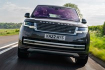 Range Rover driving front