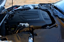 Jaguar F-Type R Coupe 2015 Engine bay