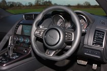 Jaguar F-Type R Coupe 2015 Interior detail