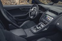 Jaguar F-Type Roadster - interior, angle, black