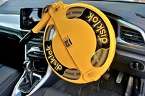 Disklok Gold Edition Steering Wheel Lock