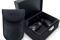Ironstripe Faraday box and pouch