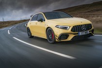 Mercedes-AMG A45 S front cornering