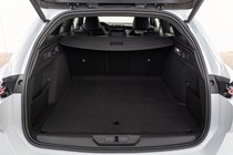 Peugeot E-308 SW review - electric estate car - boot space seats up