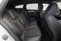 Peugeot E-308 SW review - electric estate car - rear seats