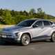 Hyundai Kona Electric review - side, driving