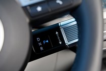 Hyundai Kona Electric review - column-mounted gear selector