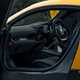 Maserati MC20 (2025) review: front seats and dashboard, through passenger door