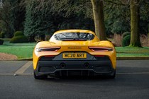 Maserati MC20 (2025) review: rear static, yellow paint