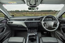 Audi E-Tron main interior UK RHD