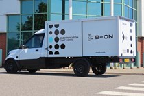 B-ON box van is one of two models to come to the UK.