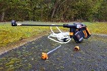 Worx Nitro Hydroshot standing up