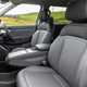 Kia EV9 review (2024): front seats, grey upholstery