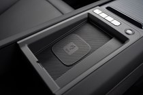 Kia EV9 review (2024): wireless charging pad in centre console