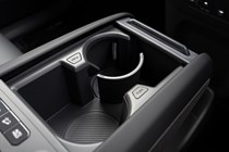 Kia EV9 review (2024): cupholders in centre console