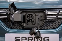 Dacia Spring charging flap