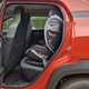 Dacia Spring review - rear seats with child seat fitted