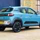 Dacia Spring review - rear, blue