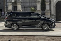 Lexus LM - side profile