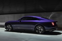 Rolls Royce Spectre rear driving