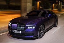 Rolls Royce Spectre front driving