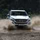 Mercedes-Benz GLE Class 4x4 (2015-) - lhd in silver front off-road nice water splash!
