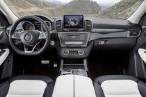 Mercedes-Benz GLE Class 4x4 (2015-) - lhd model interior detail, driver's seat