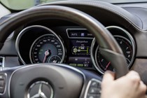 Mercedes-Benz GLE Class 4x4 (2015-) - lhd model interior detail, drivers instrument panel 