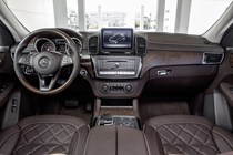 Mercedes-Benz GLE Class 4x4 (2015-) - lhd model interior detail, driver's seat
