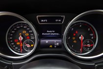 Mercedes-Benz GLE Class 4x4 (2015-) - lhd model interior detail, instrument panel