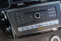 Mercedes-Benz GLE Class 4x4 (2015-) - lhd model interior detail, center control console