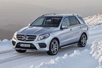Mercedes-Benz GLE Class 4x4 (2015-) - lhd model static on snow and ice