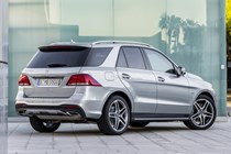 Mercedes-Benz GLE Class 4x4 (2015-) - lhd model rear three-quarters static exterior