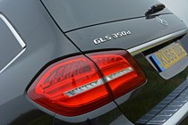 Mercedes-Benz GLS 350 d rear badge