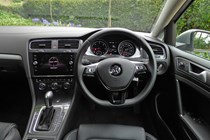 VW Golf 1.6 TDI SE Nav estate driving position