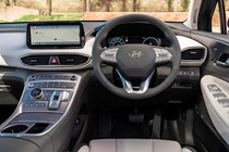 Hyundai Santa Fe Hybrid (2021) interior view