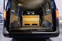 Mercedes Vito - interior load area
