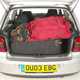 Volkswagen Golf Mk4: boot space, fully packed with luggage
