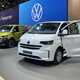 Both the battery and diesel versions of the VW Transporter were on the IAA stand.